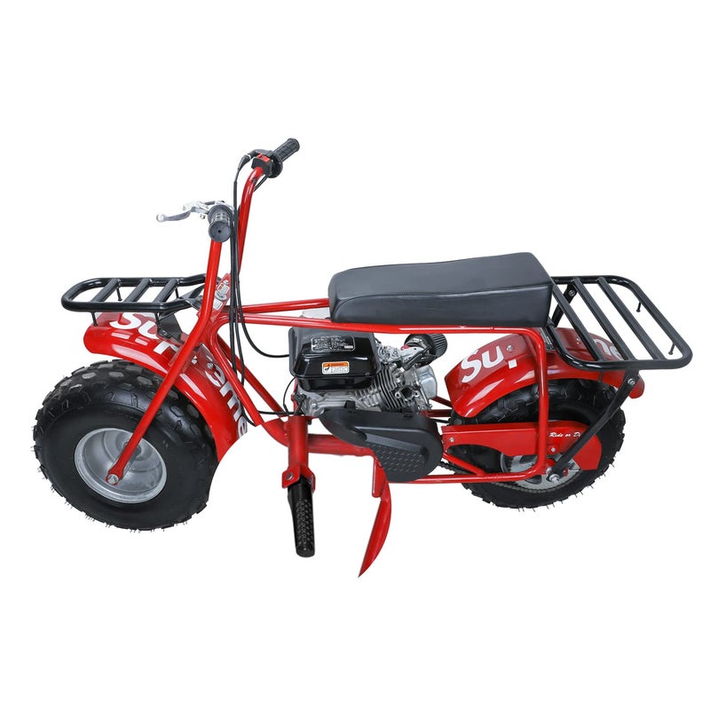 YOXUFA Mini Bike Foot Pegs Foot Rest Kit for Coleman Mini Bike CT200U Trail 200 CT200U-EX BT200X CT100U CC100X 97cc 100cc 3.0hp 196cc 200cc 6.5hp Powersports Parts Black - Image 4